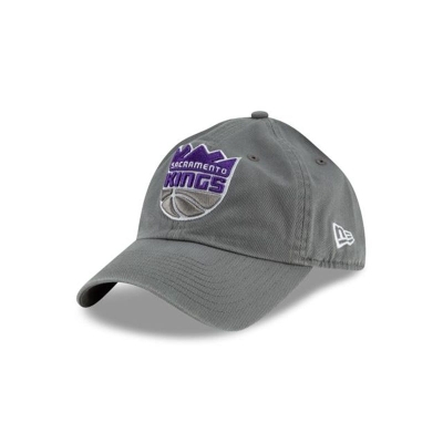 Grey Sacramento Kings Hat - New Era NBA Casual Classic Adjustable Caps USA8259673